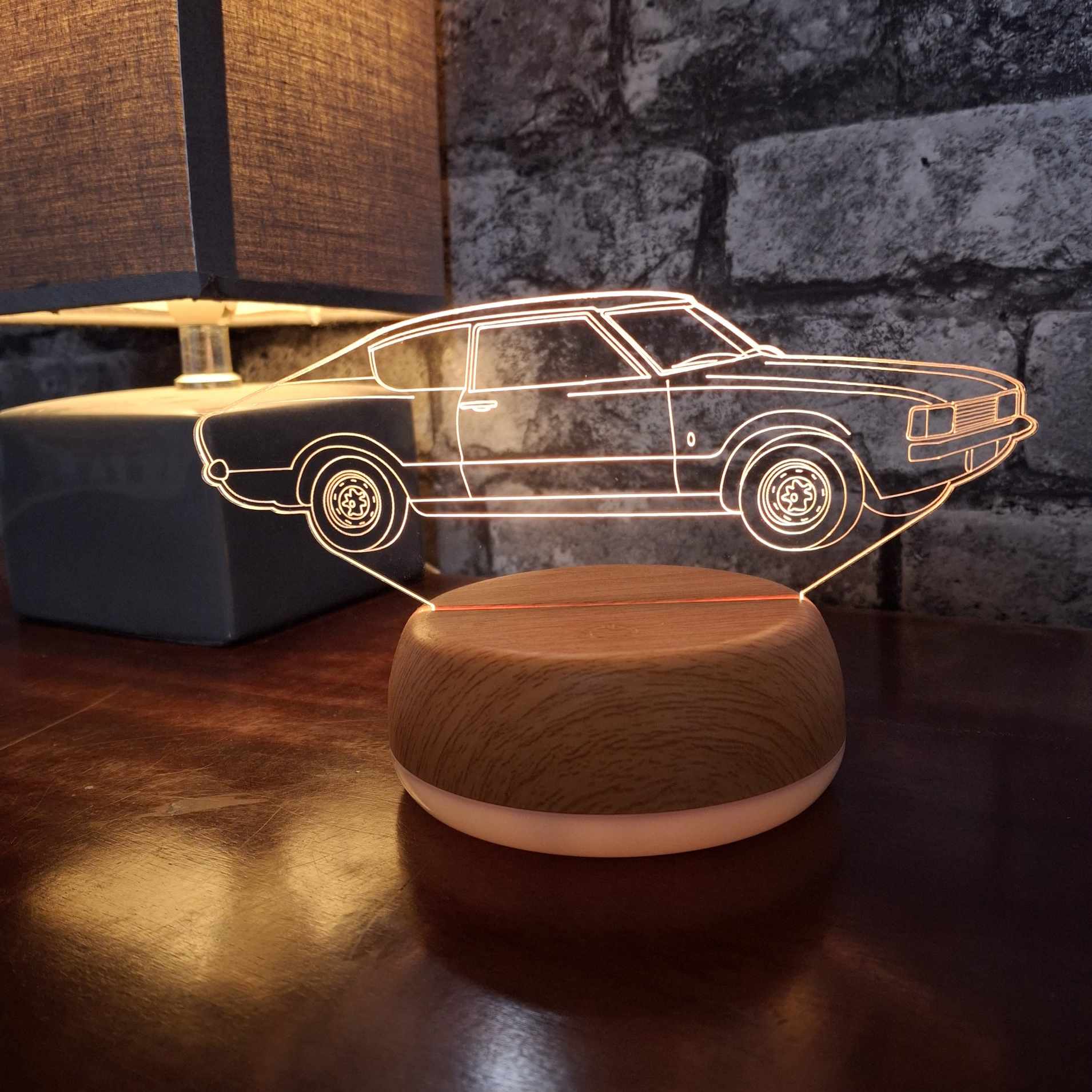 1975 Granada Coupe LED Lamp Night Light - Stock Car & Banger Toy TracksÂ -Â  Night Light