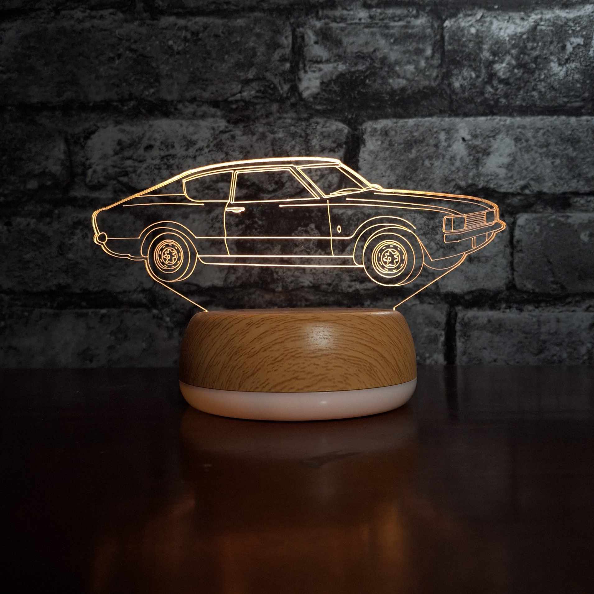 1975 Granada Coupe LED Lamp Night Light - Stock Car & Banger Toy TracksÂ -Â  Night Light