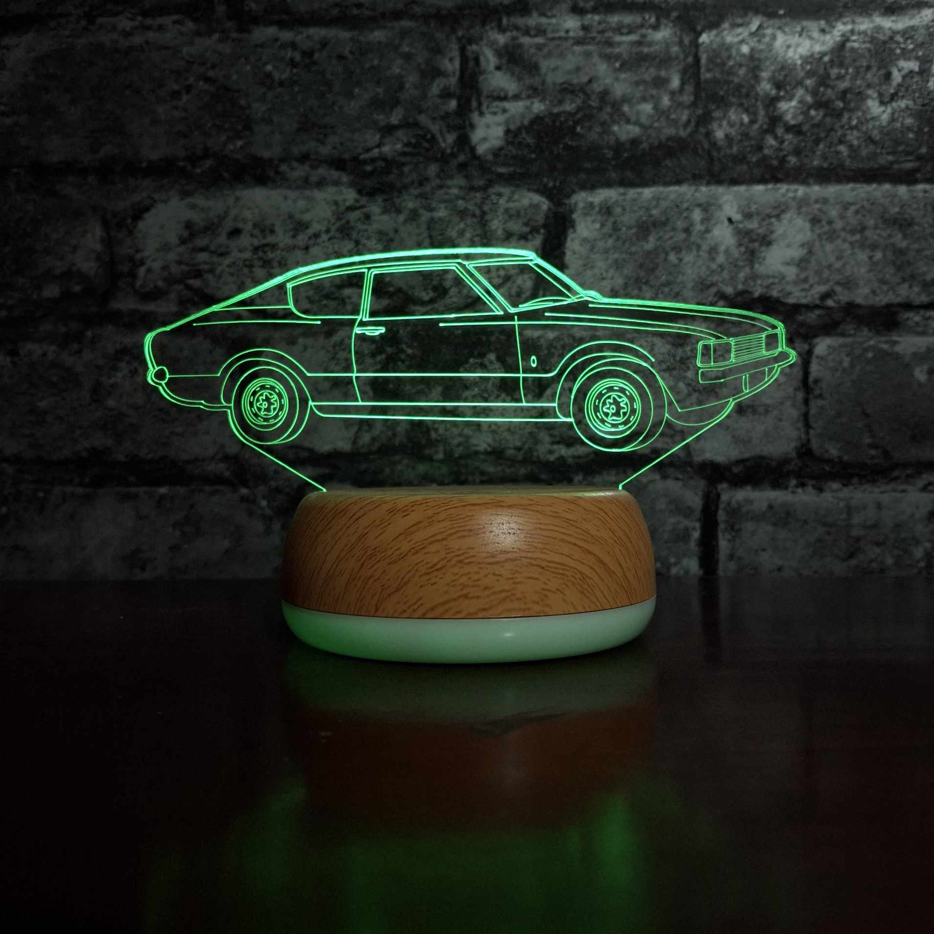 1975 Granada Coupe LED Lamp Night Light - Stock Car & Banger Toy TracksÂ -Â  Night Light