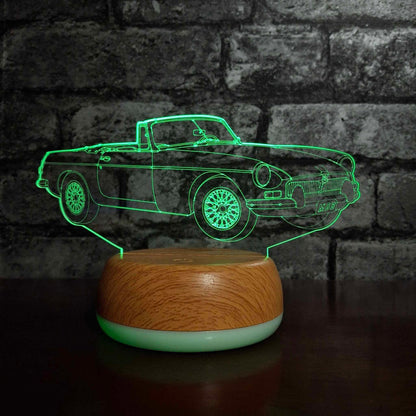 MGB Sports Car LED Lamp Night Light