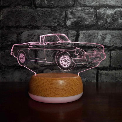 MGB Sports Car LED Lamp Night Light