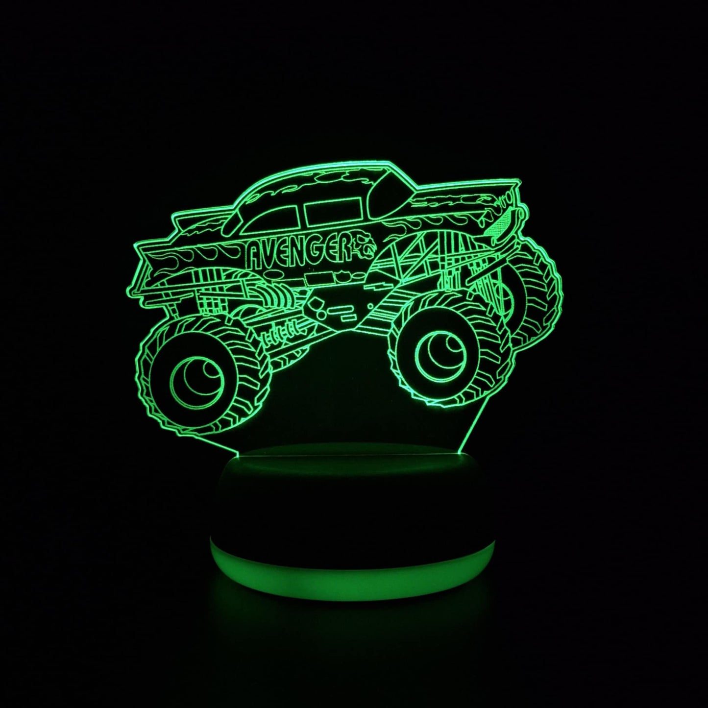 Avenger Monster Truck LED Lamp Night Light