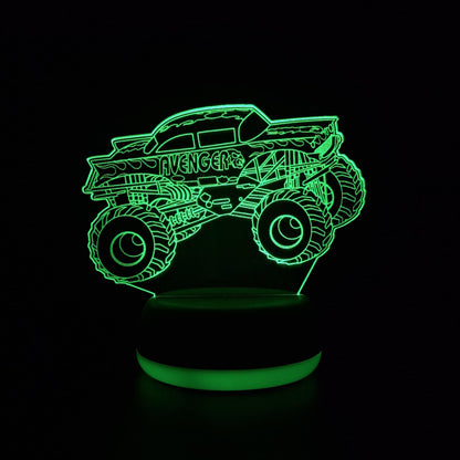 Avenger Monster Truck LED Lamp Night Light