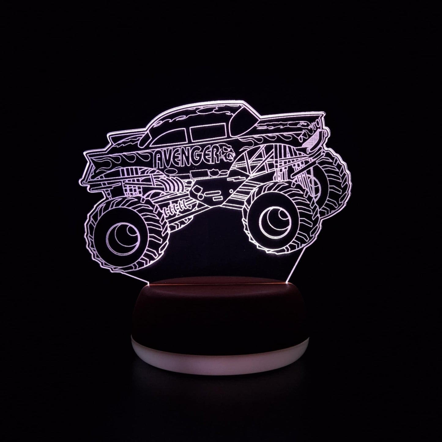 Avenger Monster Truck LED Lamp Night Light
