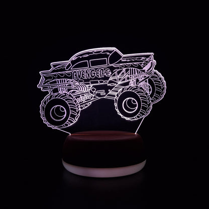 Avenger Monster Truck LED Lamp Night Light