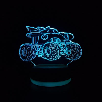 Batman Monster Truck LED Lamp Night Light