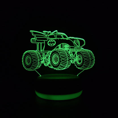 Batman Monster Truck LED Lamp Night Light