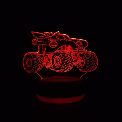 Batman Monster Truck LED Lamp Night Light