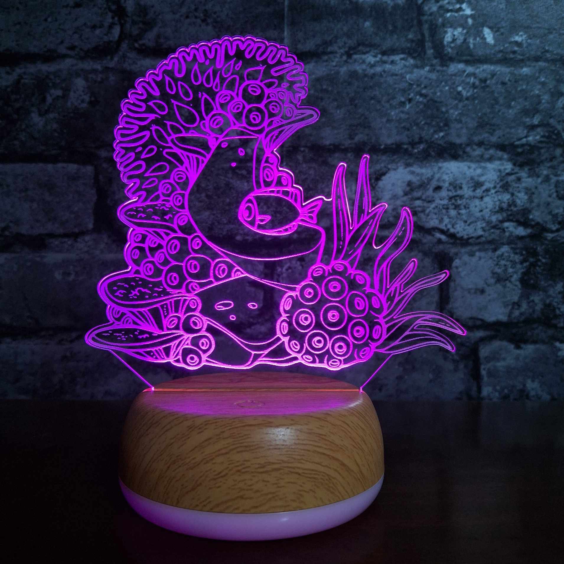 Coral Reef LED Lamp Night LightÂ  Night Light Stock Car & Banger Toy Tracks