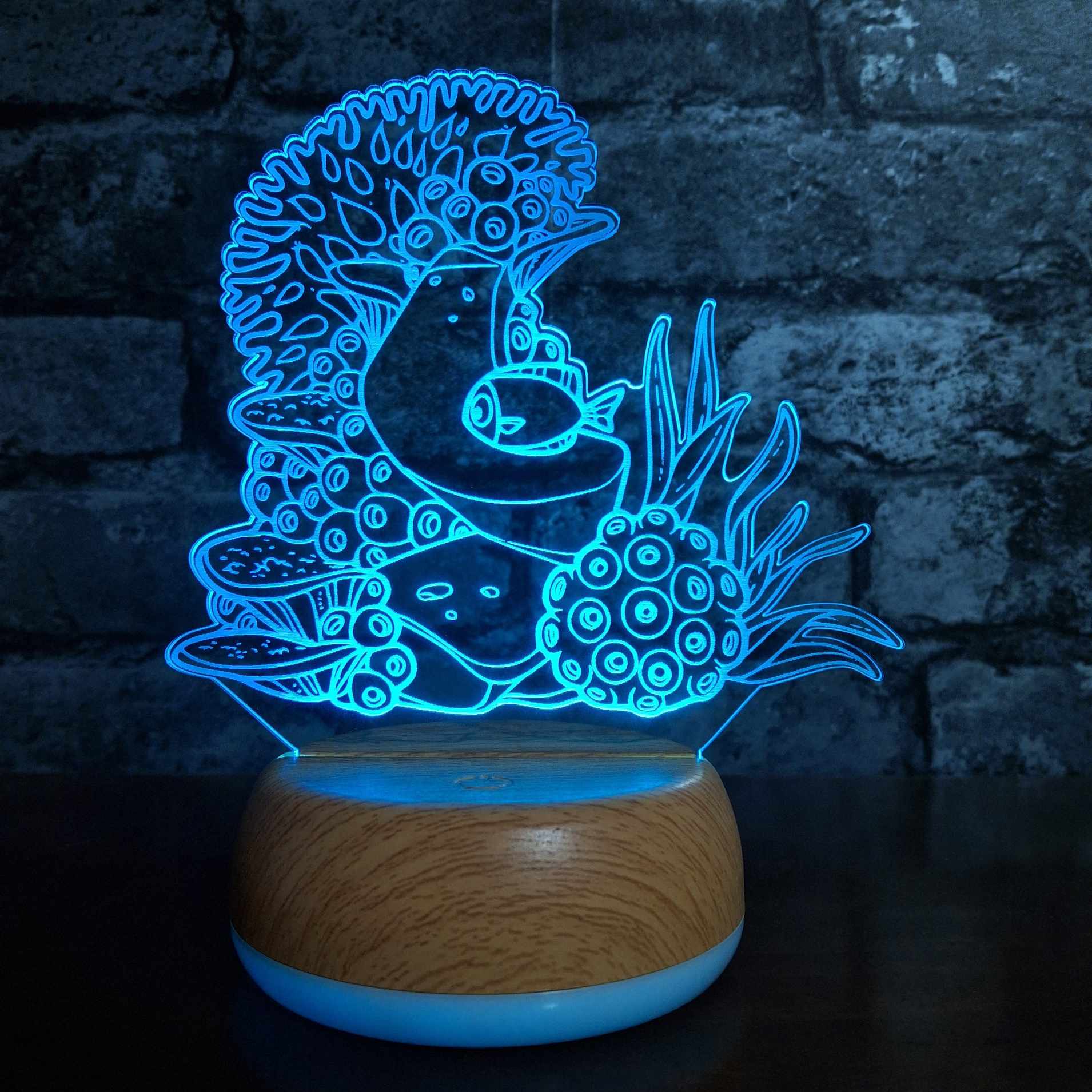 Coral Reef LED Lamp Night LightÂ  Night Light Stock Car & Banger Toy Tracks