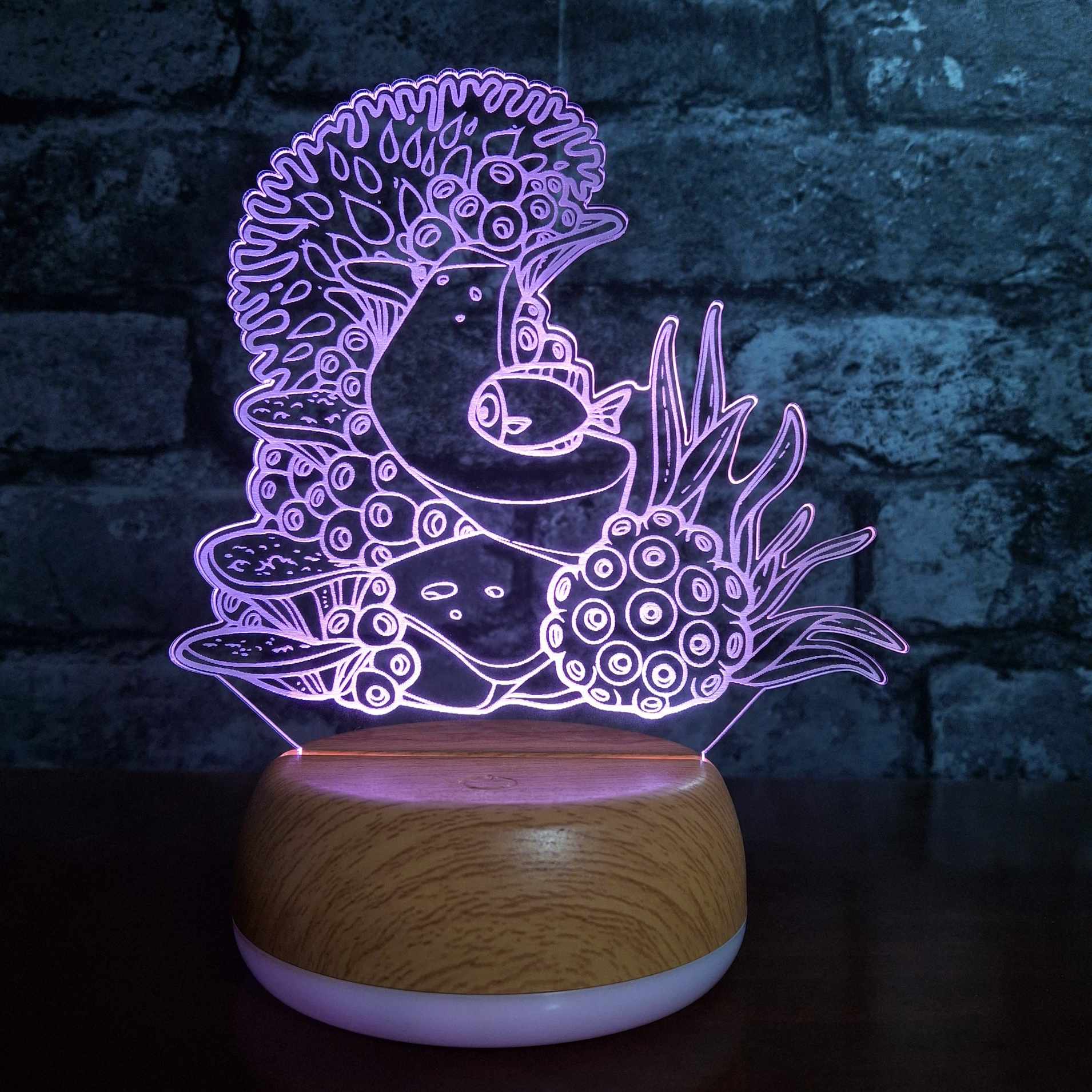 Coral Reef LED Lamp Night LightÂ  Night Light Stock Car & Banger Toy Tracks