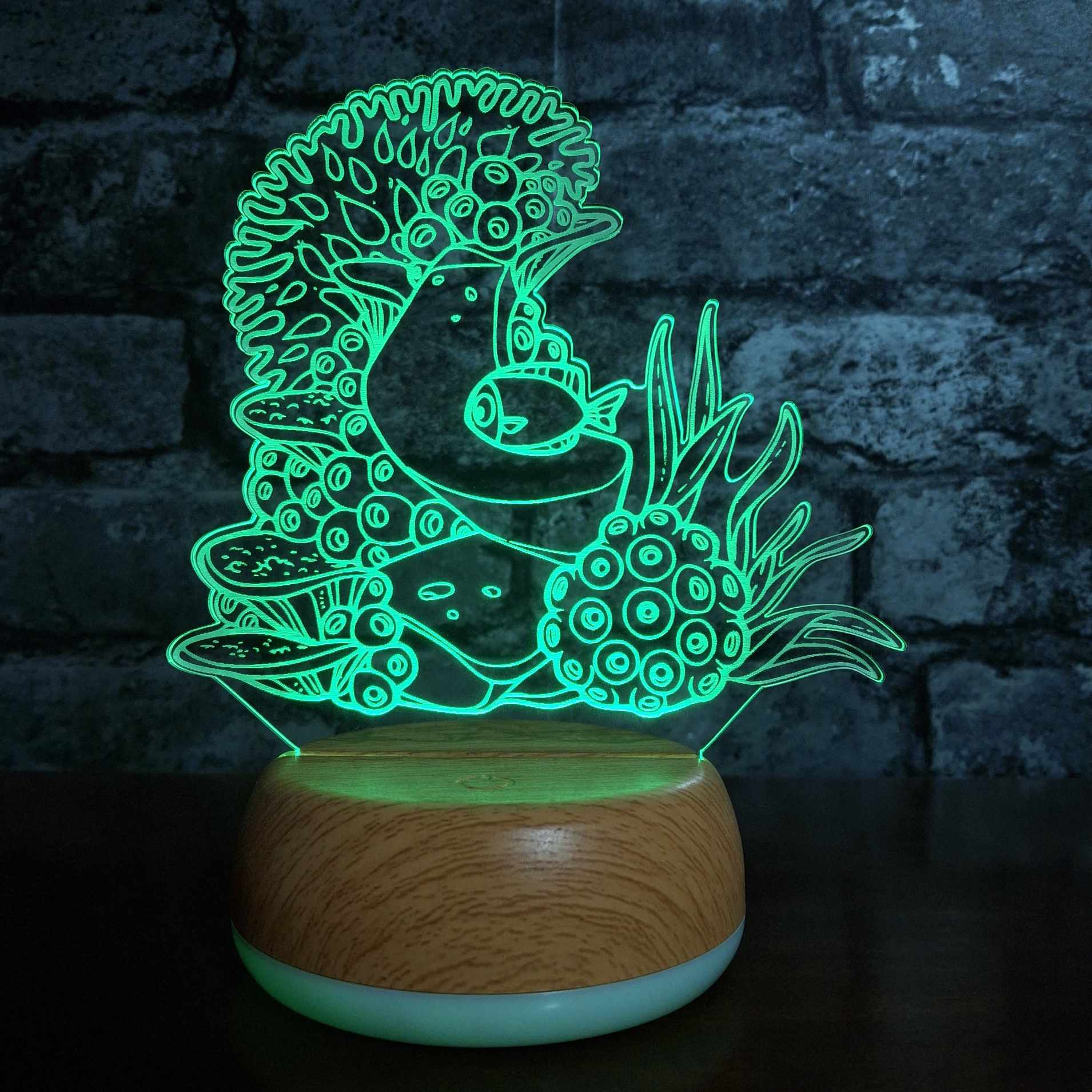 Coral Reef LED Lamp Night LightÂ  Night Light Stock Car & Banger Toy Tracks