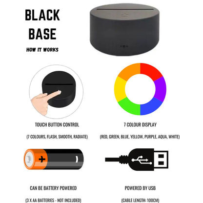 Go Kart LED Night LightÂ  Night Light Stock Car & Banger Toy Tracks