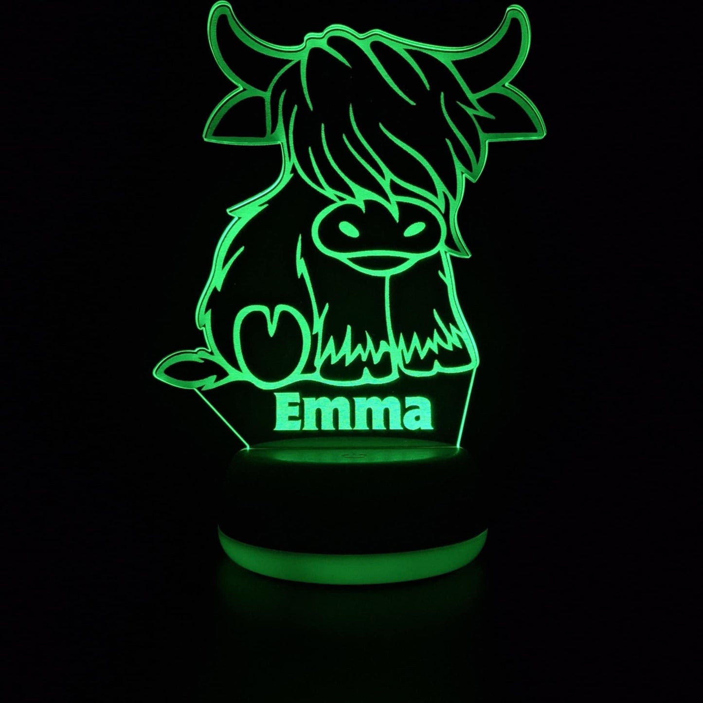 Highland Cow LED Night Light