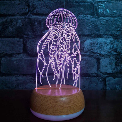Jellyfish LED Lamp Night Light