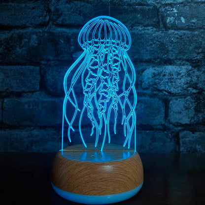 Jellyfish LED Lamp Night Light