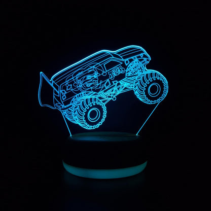 Jester Monster Truck LED Lamp Night Light