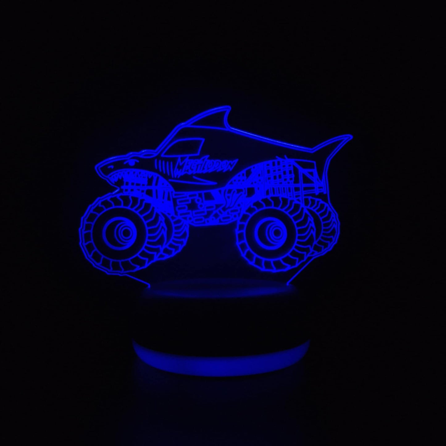 Megalodon Monster Truck LED Lamp Night Light