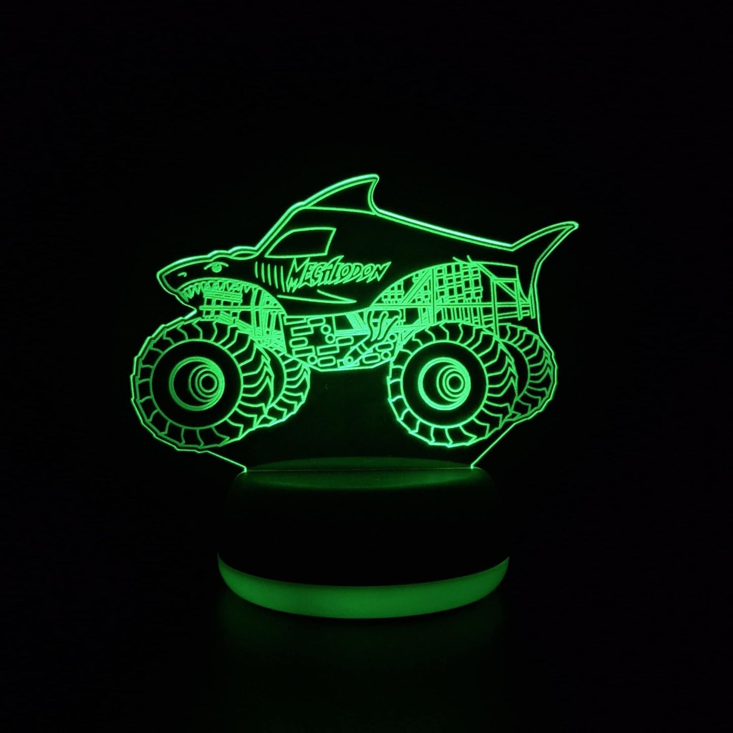 Megalodon Monster Truck LED Lamp Night Light