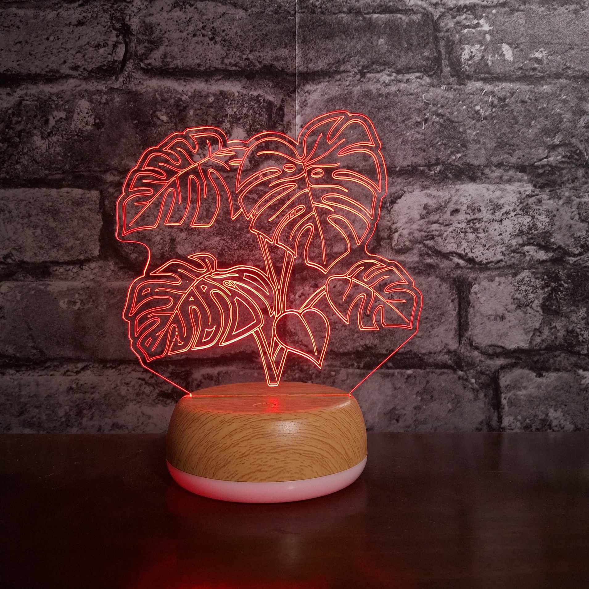 Monstera LED Lamp Night LightÂ  Night Light Stock Car & Banger Toy Tracks