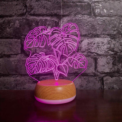 Monstera LED Lamp Night LightÂ  Night Light Stock Car & Banger Toy Tracks