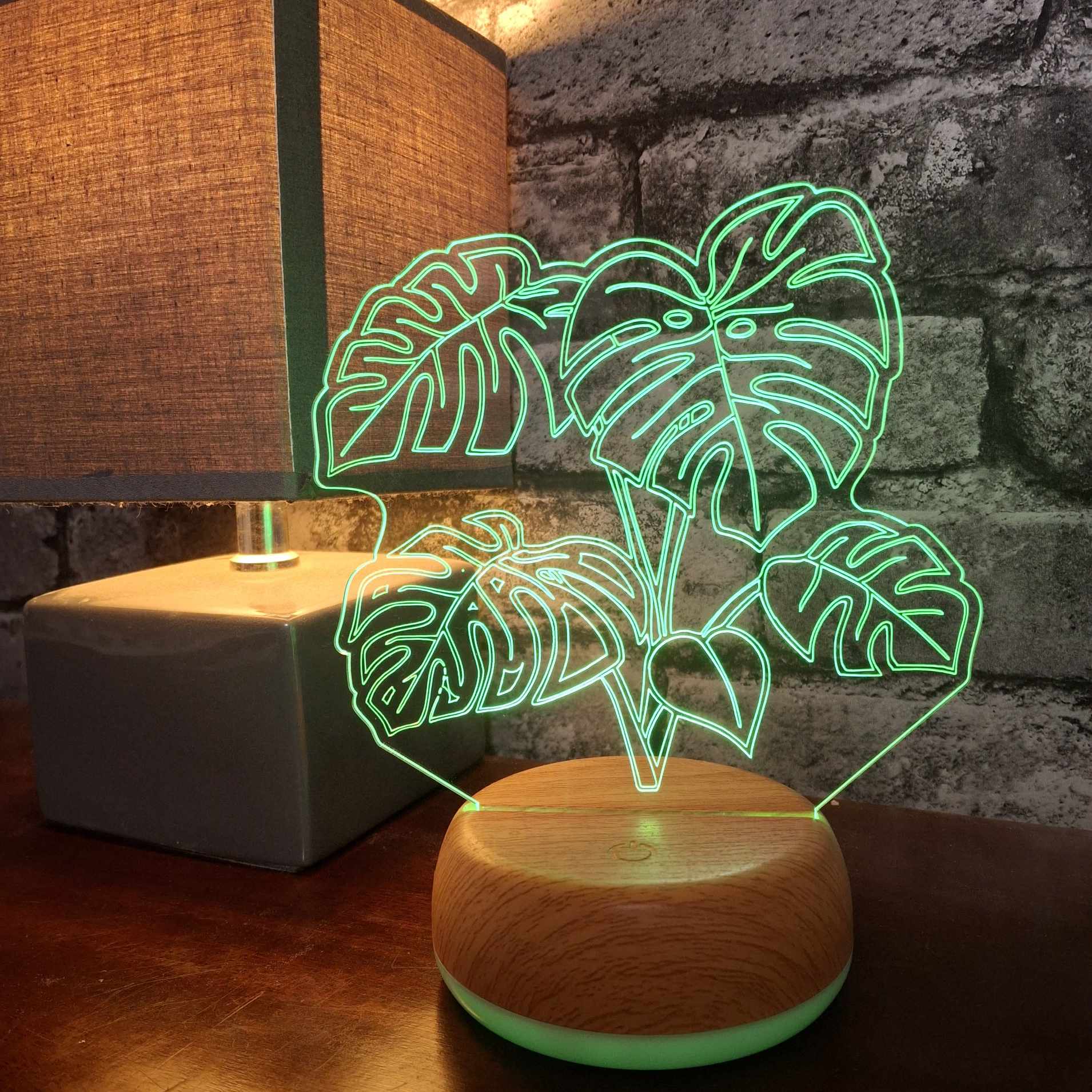 Monstera LED Lamp Night LightÂ  Night Light Stock Car & Banger Toy Tracks