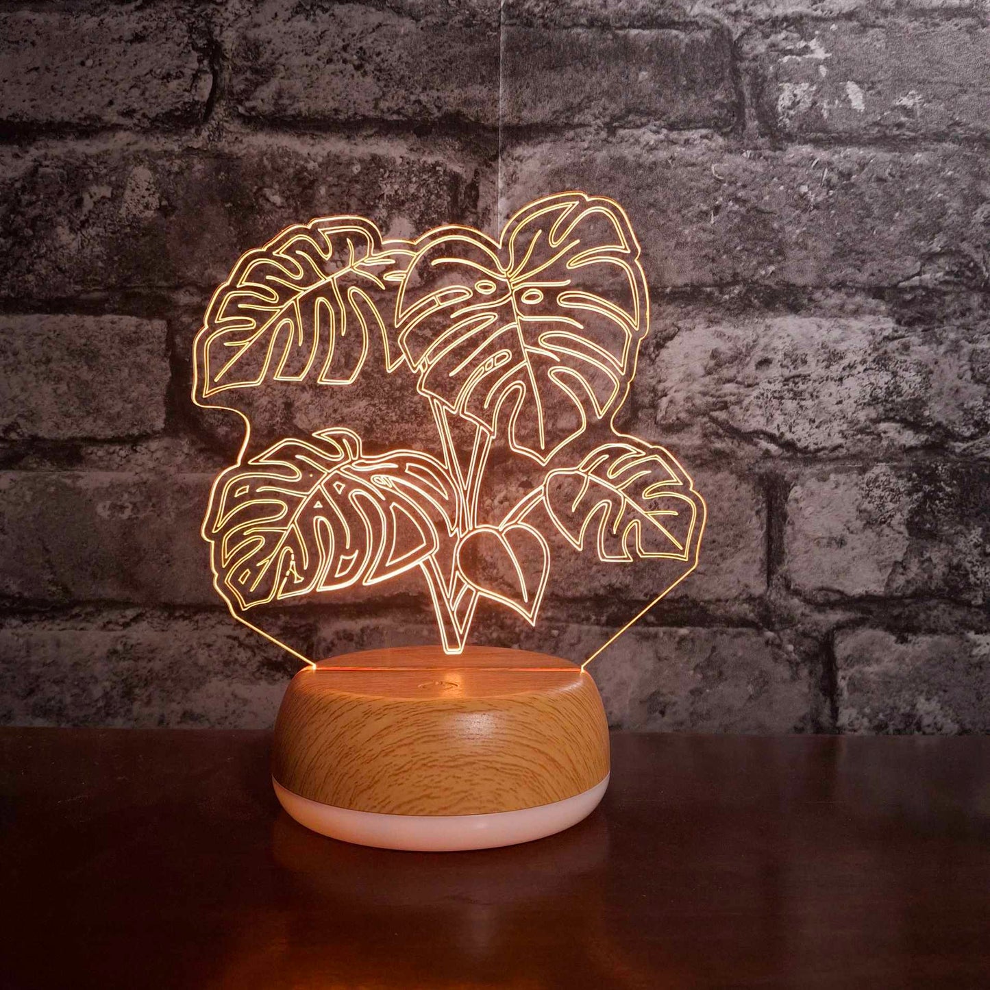 Monstera LED Lamp Night LightÂ  Night Light Stock Car & Banger Toy Tracks