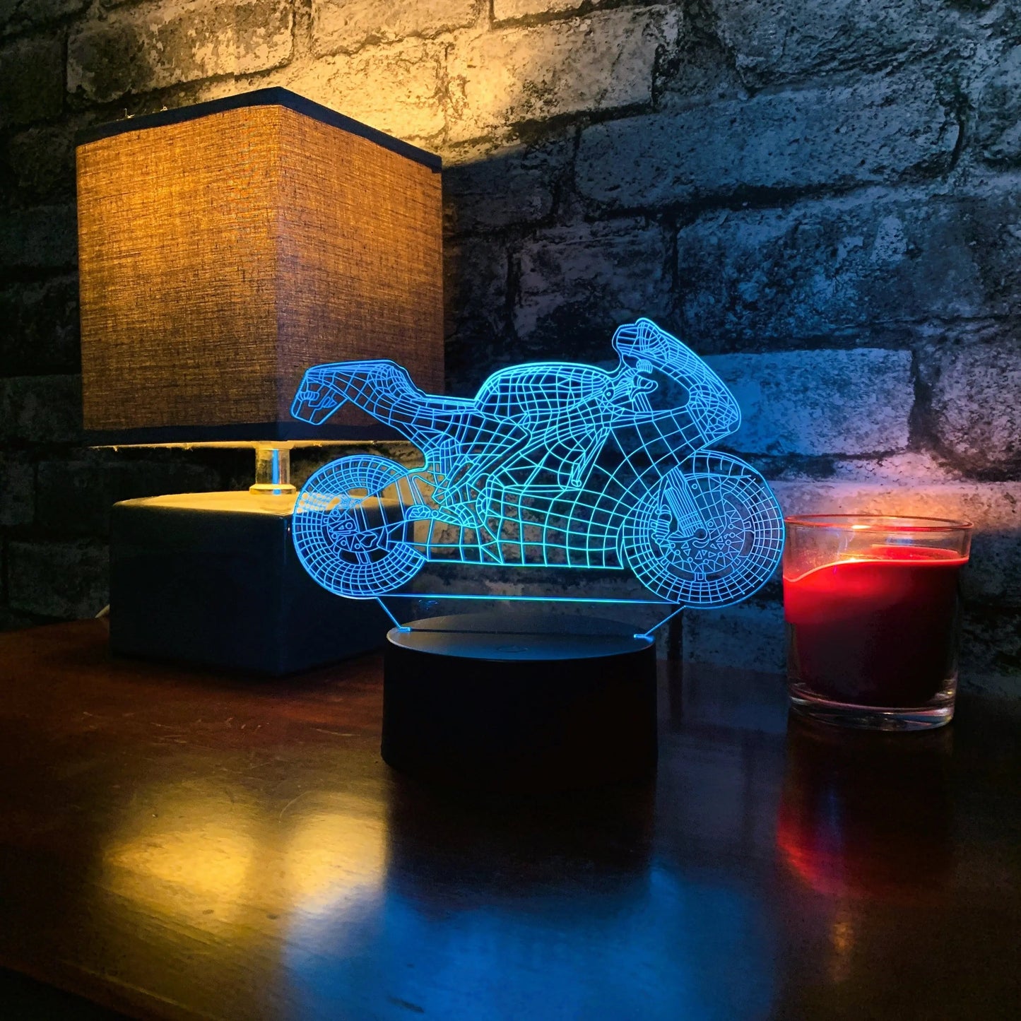 Motorbike Night Light - Night Light - Stock Car & Banger Toy Tracks