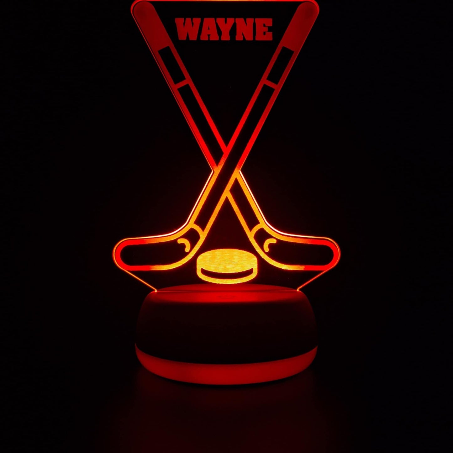 Ice Hockey LED Night Light