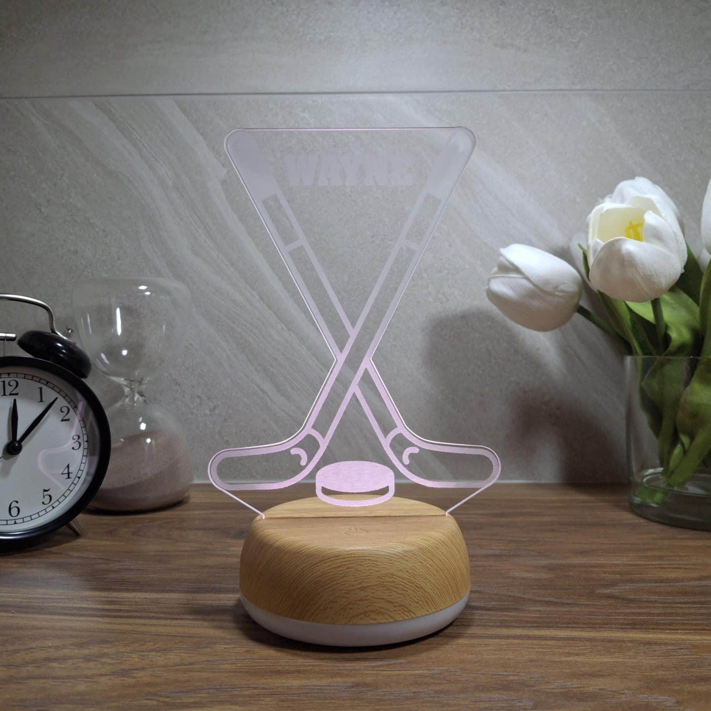 Ice Hockey LED Night Light