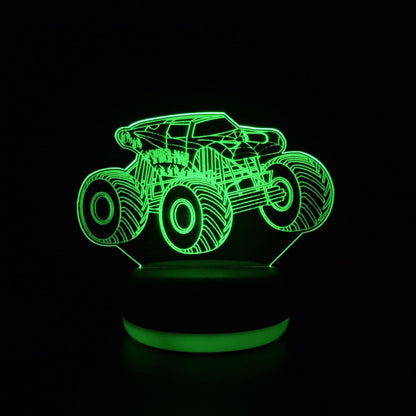 Spiderman Monster Truck LED Lamp Night Light