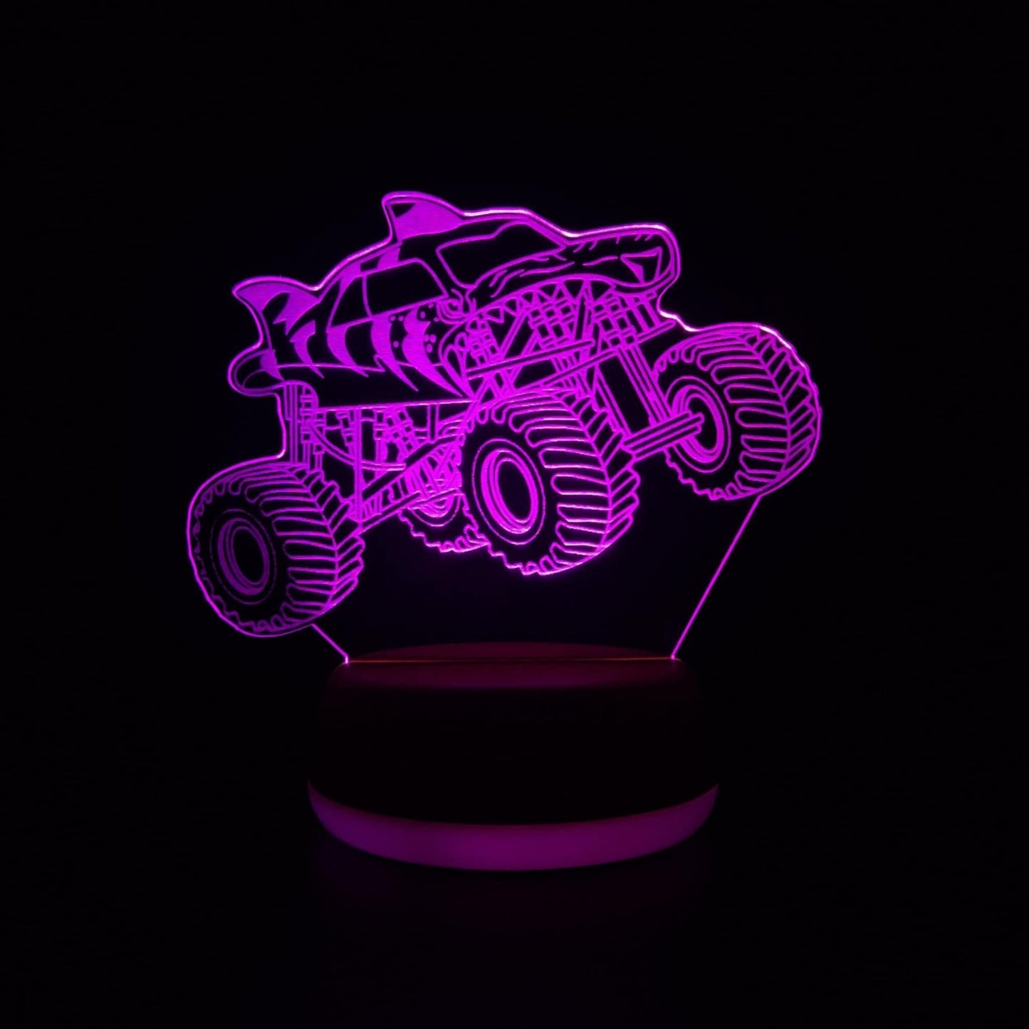 Tiger Shark Monster Truck LED Lamp Night Light