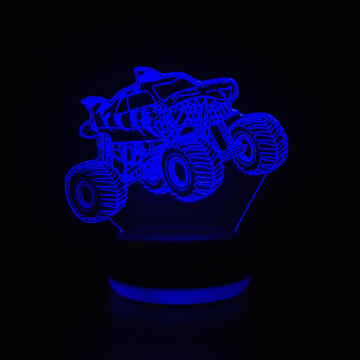 Tiger Shark Monster Truck LED Lamp Night Light