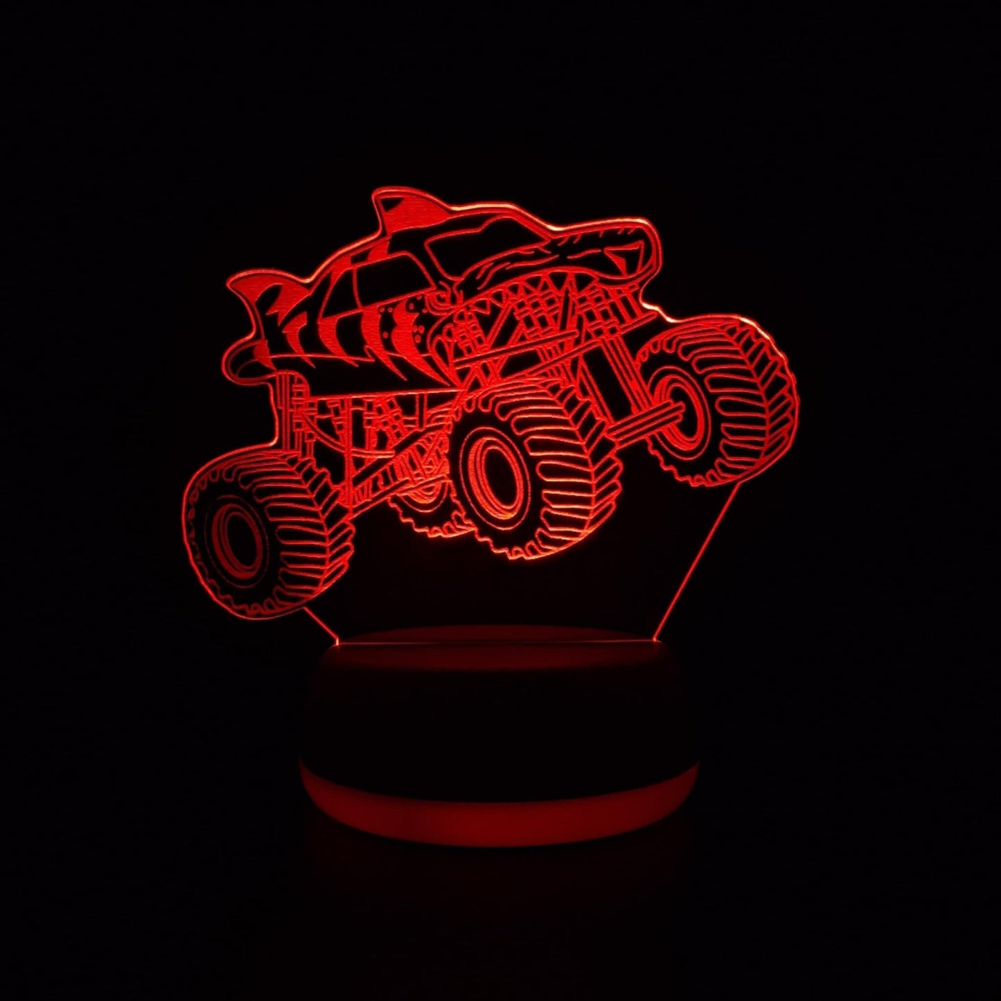 Tiger Shark Monster Truck LED Lamp Night Light