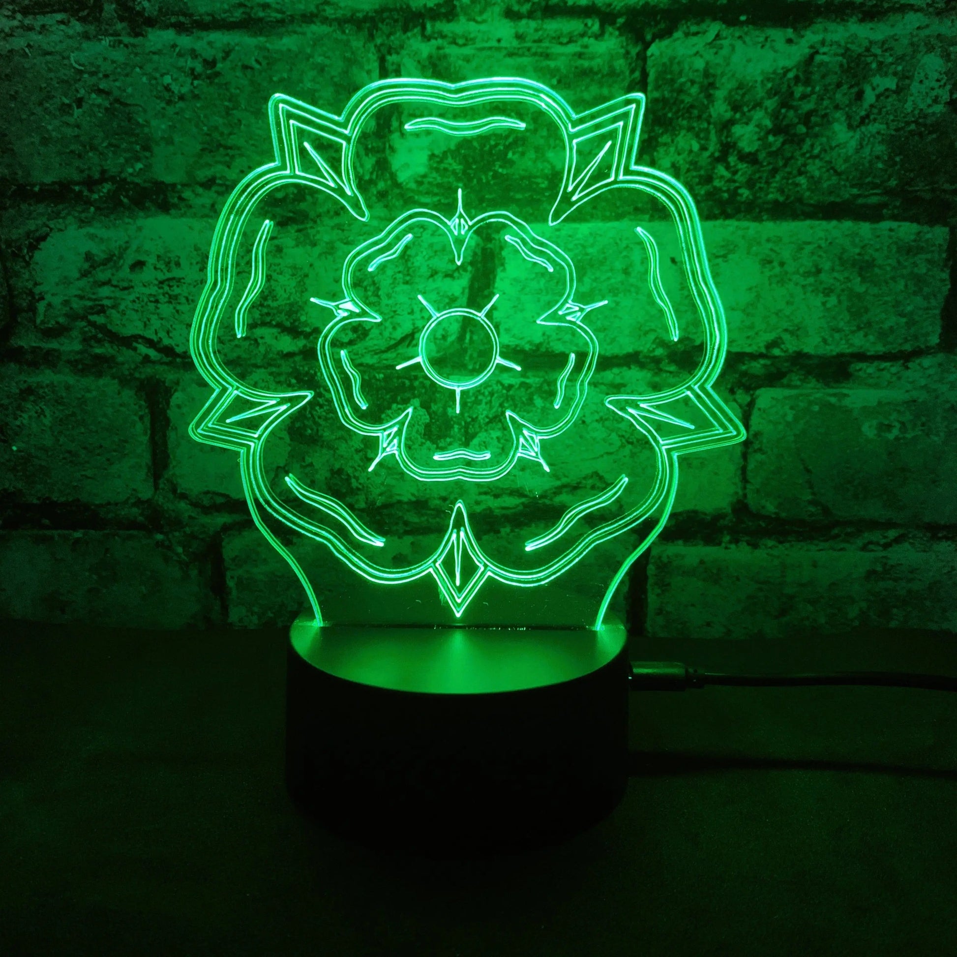 Yorkshire Rose Night Light - Night Light - Stock Car & Banger Toy Tracks