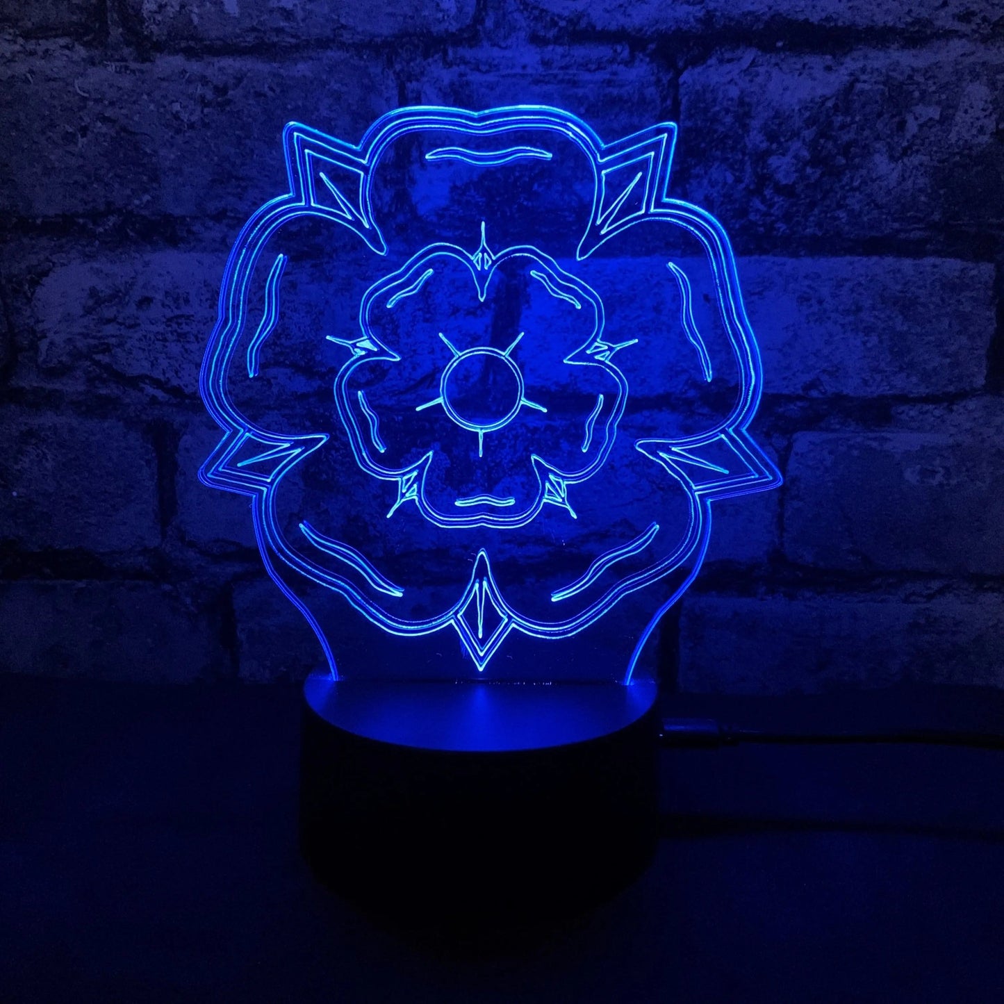 Yorkshire Rose Night Light - Night Light - Stock Car & Banger Toy Tracks