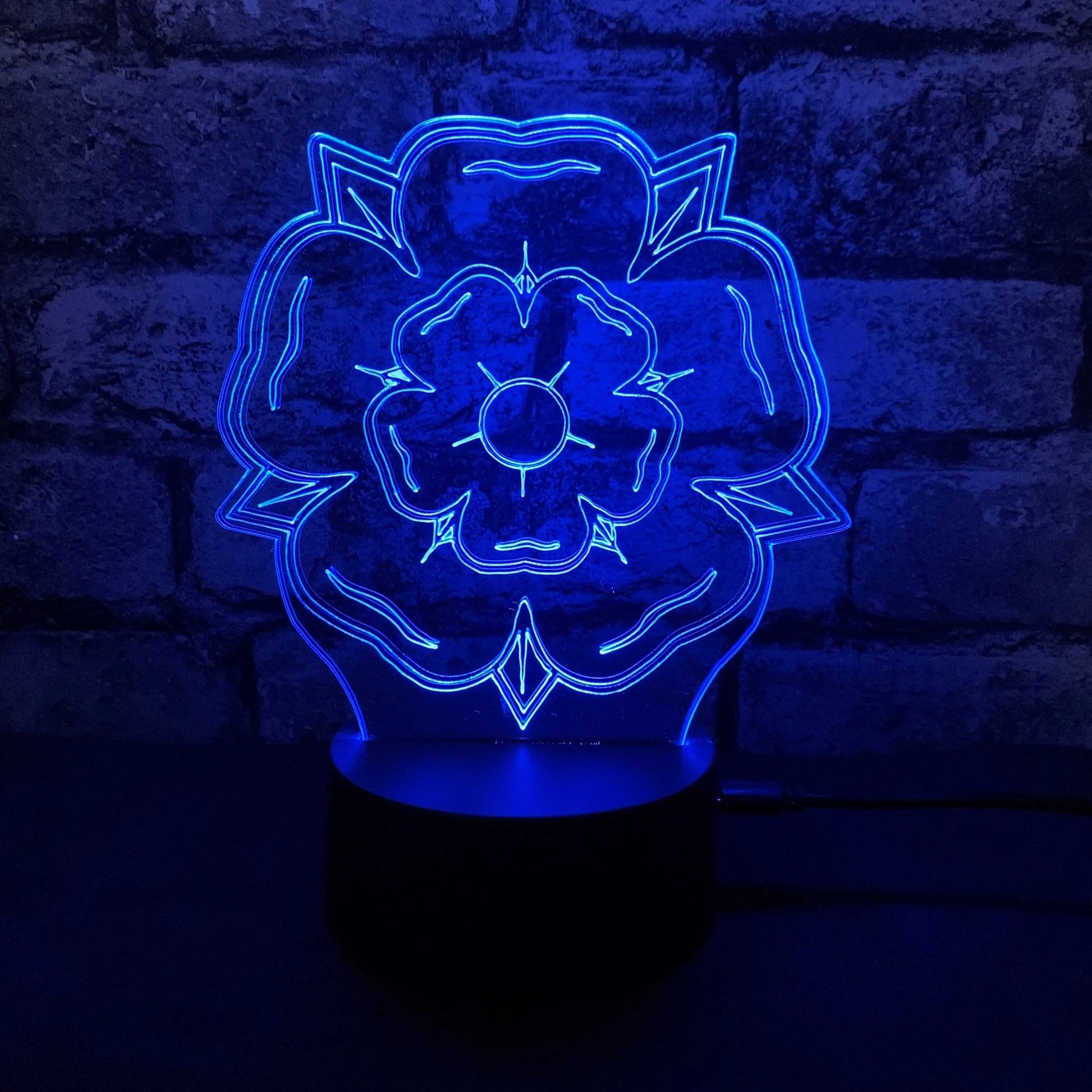 Yorkshire Rose Night Light - Night Light - Stock Car & Banger Toy Tracks