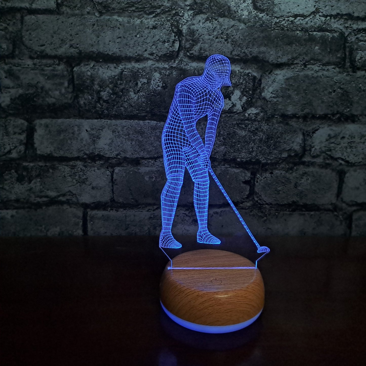 Golf Player LED Lamp Night LightÂ  Night Light Stock Car & Banger Toy Tracks