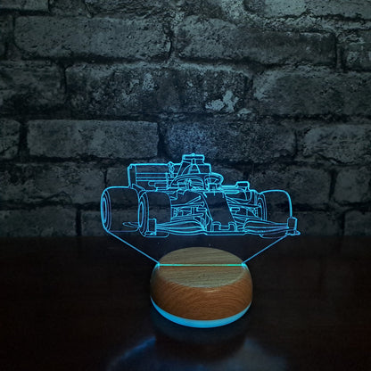 Formula 1 LED Lamp Night LightÂ  Night Light Stock Car & Banger Toy Tracks