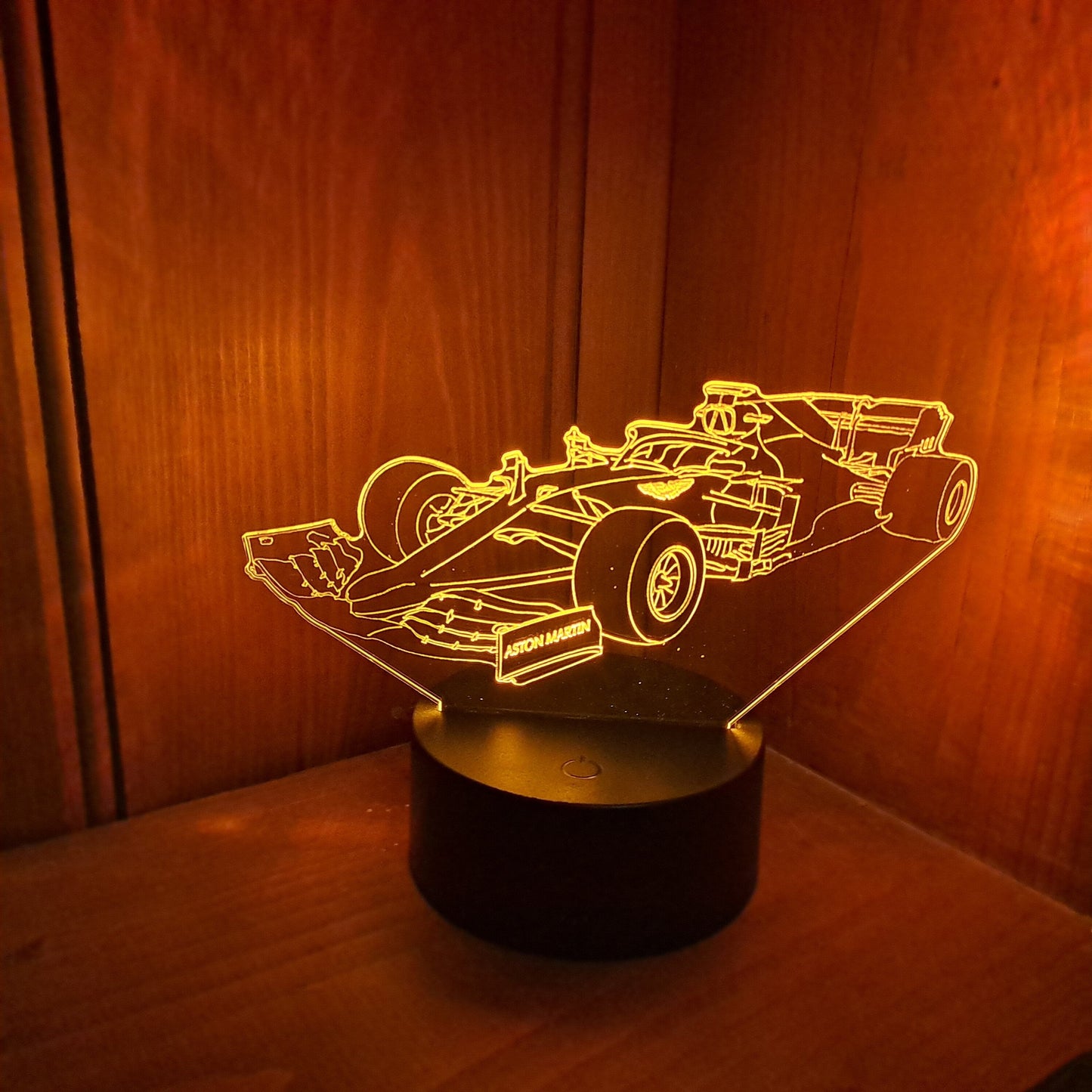 Formula 1 Aston Martin LED Lamp Night LightÂ  Night Light Stock Car & Banger Toy Tracks