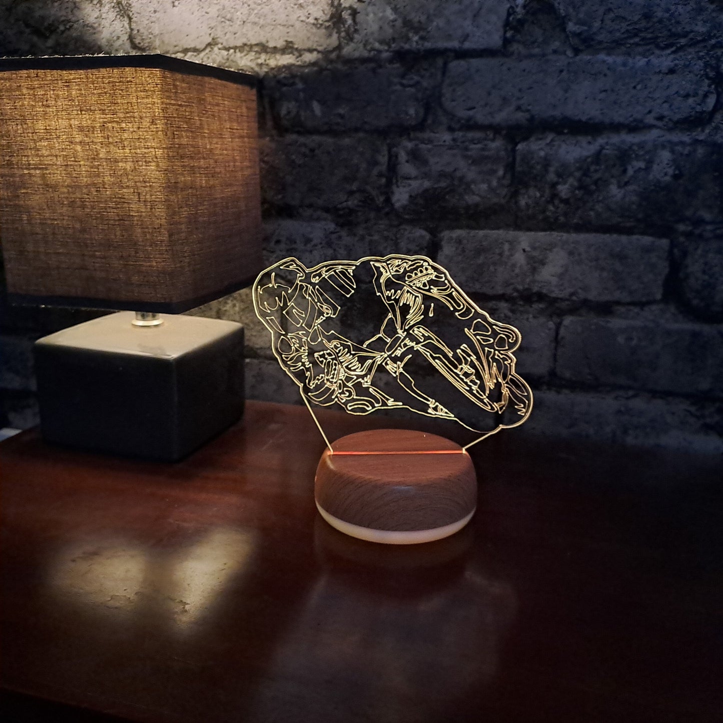 Personalised Superbike LED Lamp Night LightÂ  Night Light Stock Car & Banger Toy Tracks