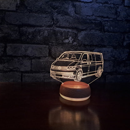Personalised VW T5 Truck LED Lamp Night LightÂ  Night Light Stock Car & Banger Toy Tracks
