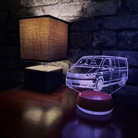 Personalised VW T5 Truck LED Lamp Night LightÂ  Night Light Stock Car & Banger Toy Tracks