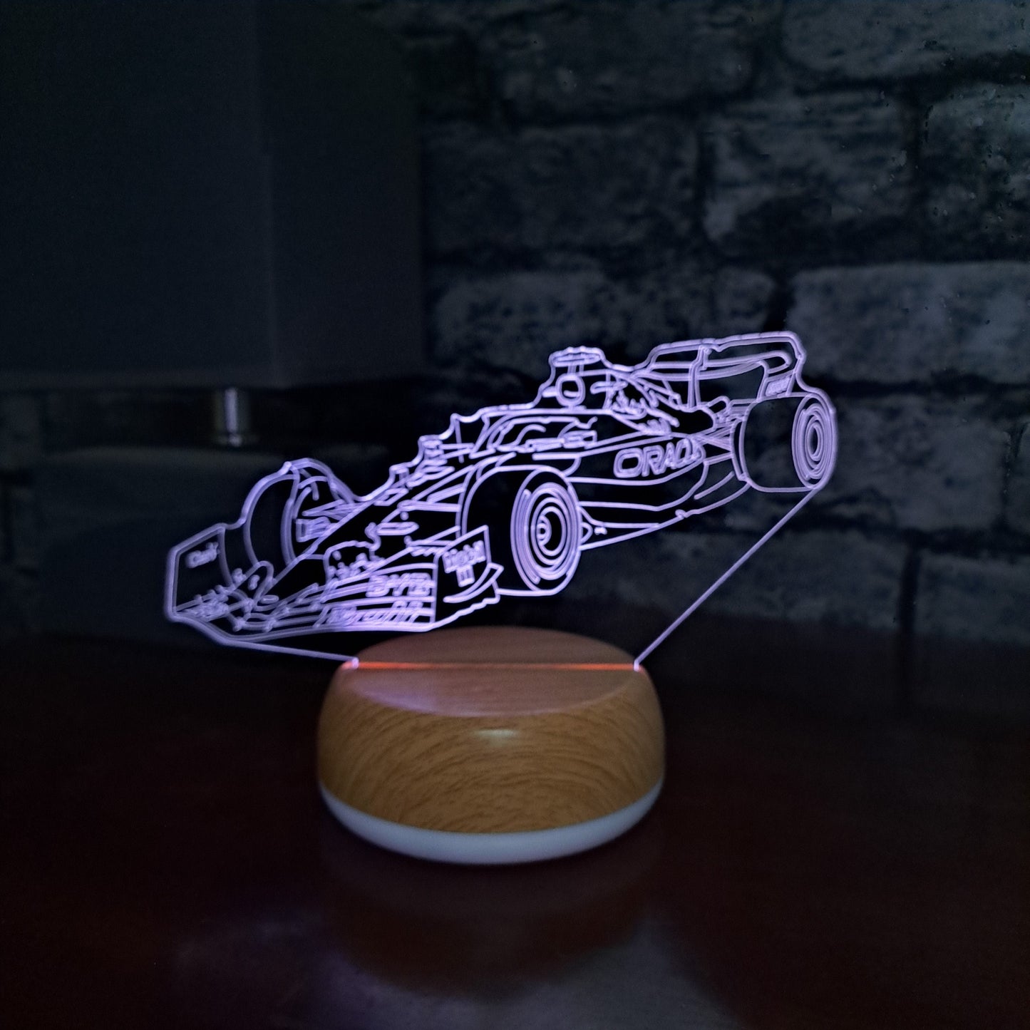 Red Bull LED Lamp Night LightÂ  Night Light Stock Car & Banger Toy Tracks