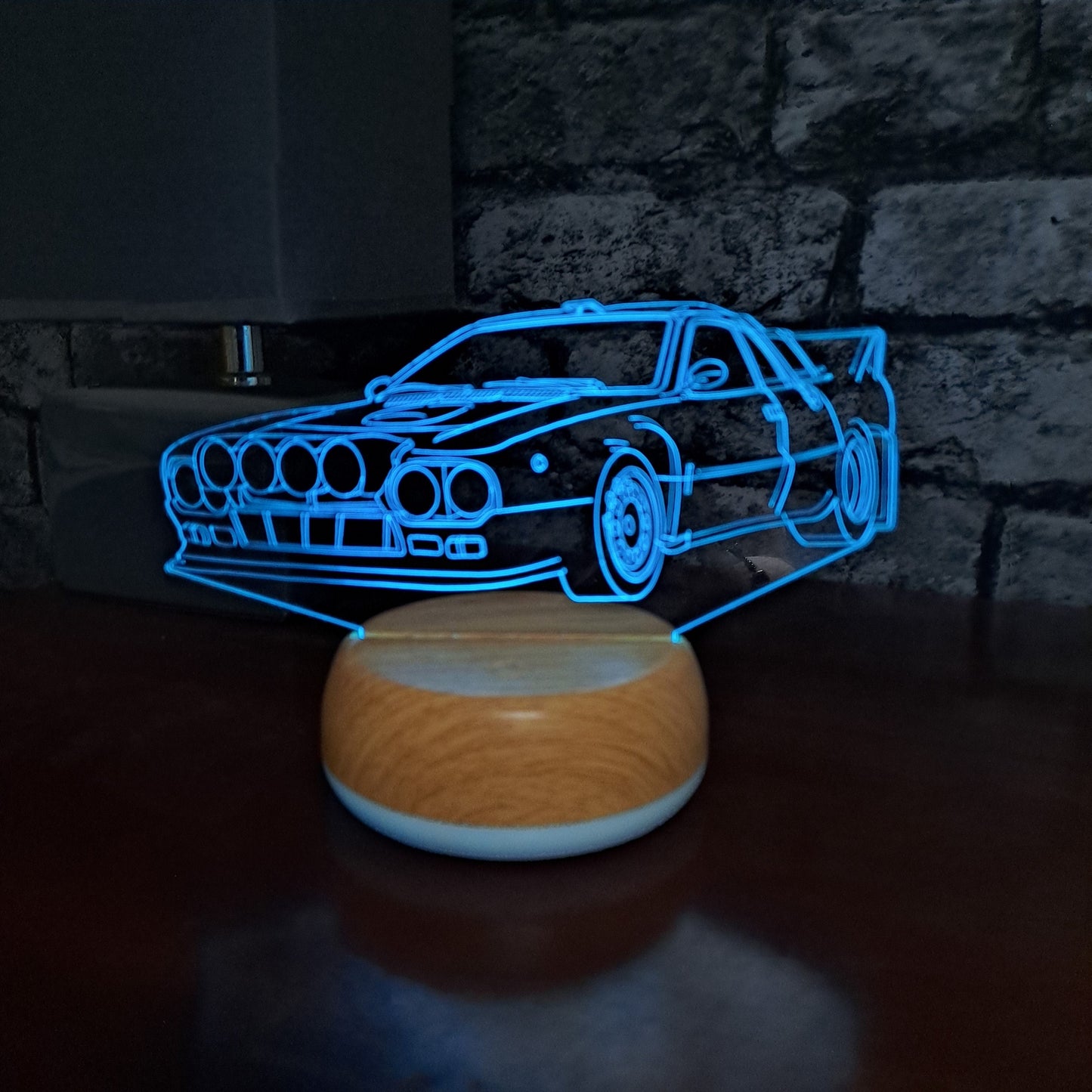 Abarth LED Lamp Night LightÂ  Night Light Stock Car & Banger Toy Tracks