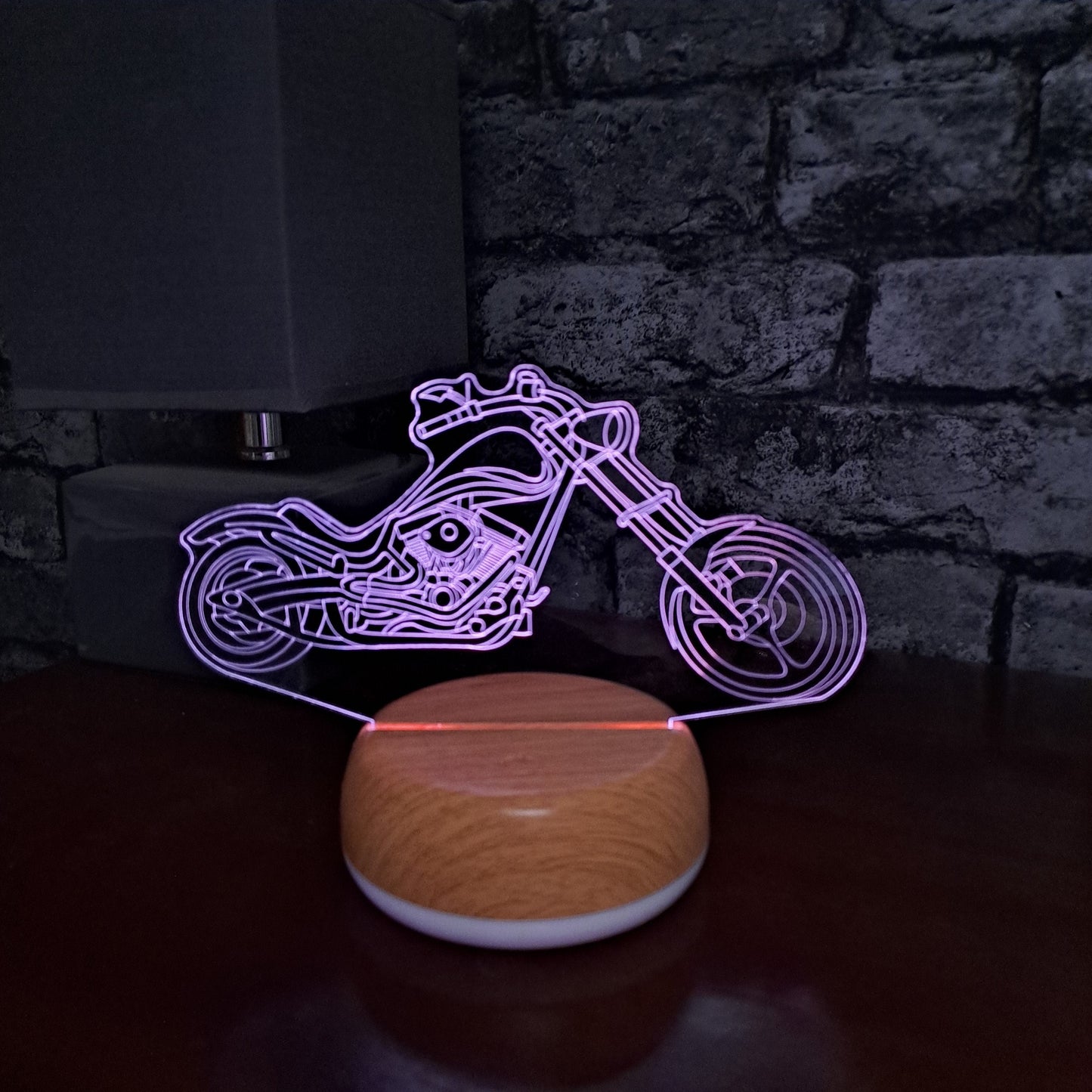 Chopper Motor Bike LED Lamp Night LightÂ  Night Light Stock Car & Banger Toy Tracks