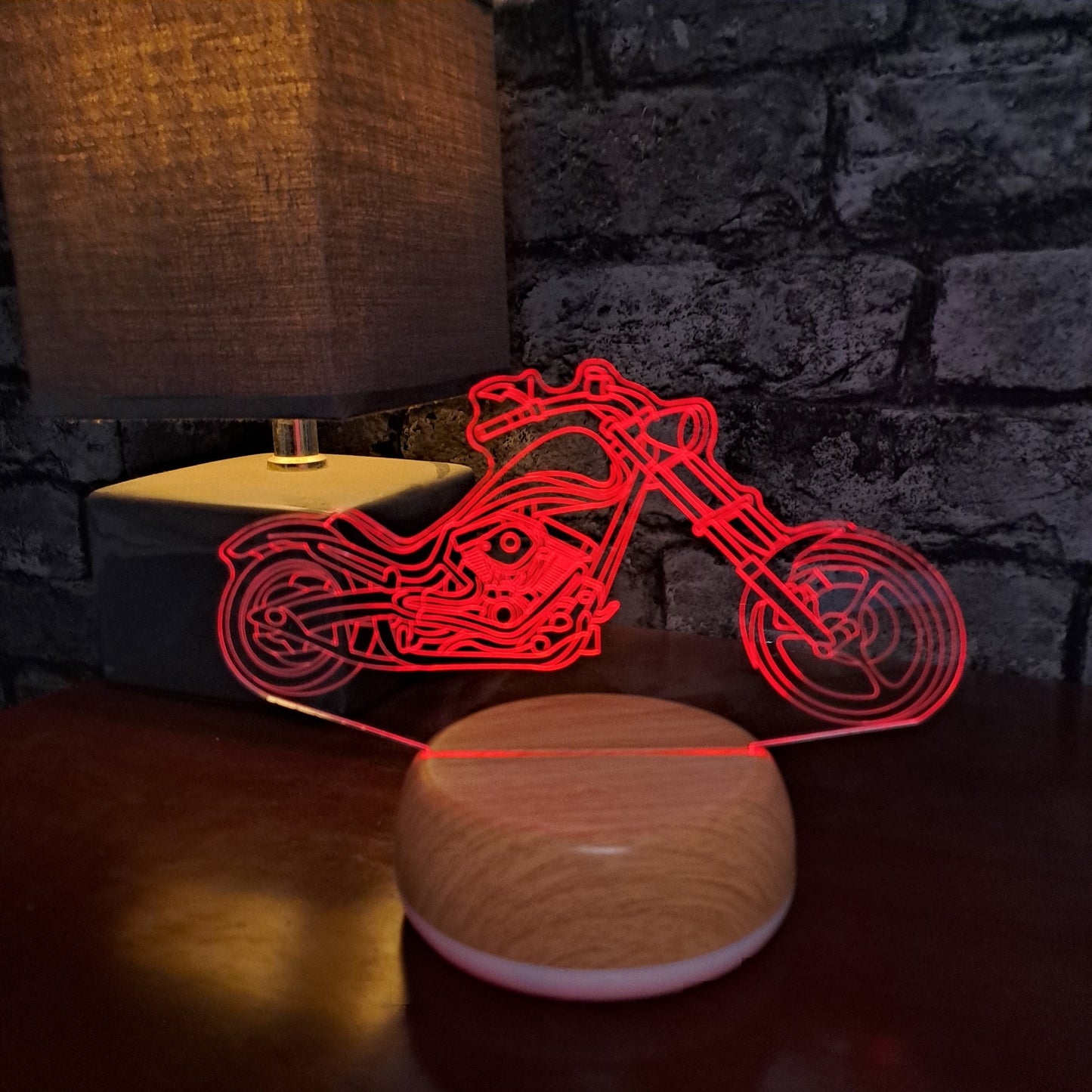 Chopper Motor Bike LED Lamp Night LightÂ  Night Light Stock Car & Banger Toy Tracks