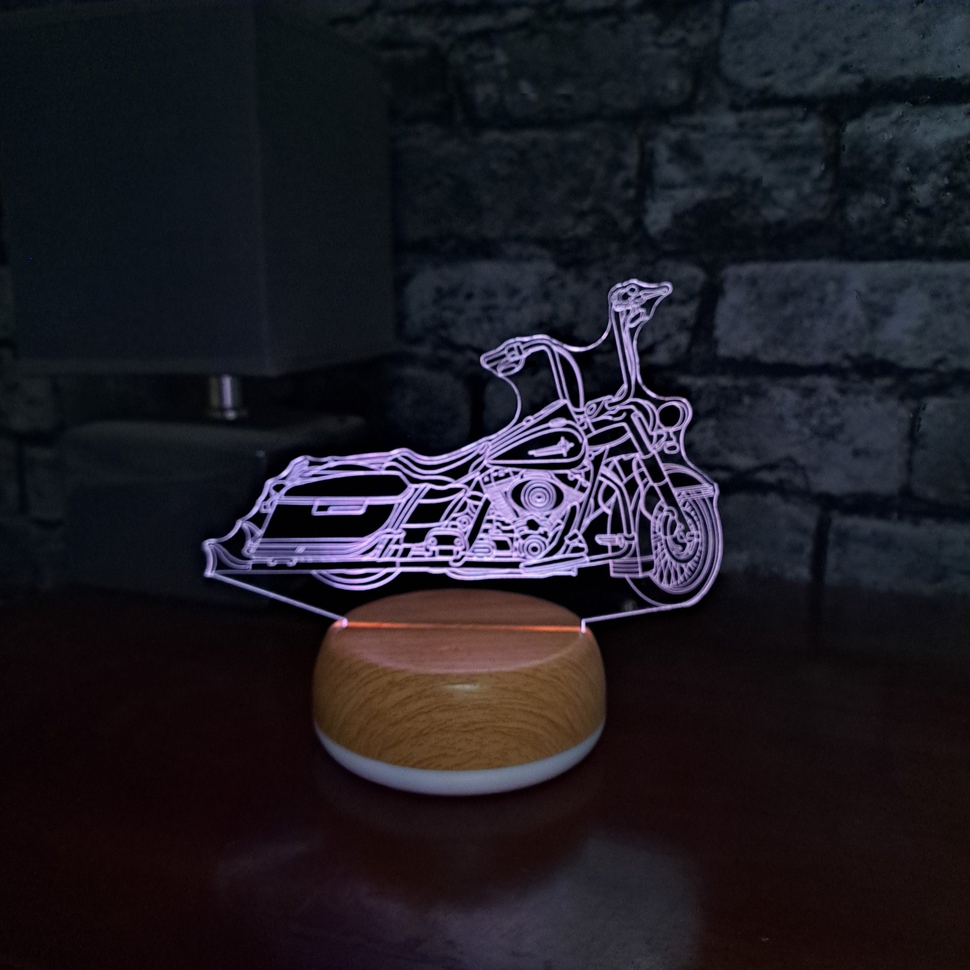 Touring Motor Bike LED Lamp Night LightÂ  Night Light Stock Car & Banger Toy Tracks