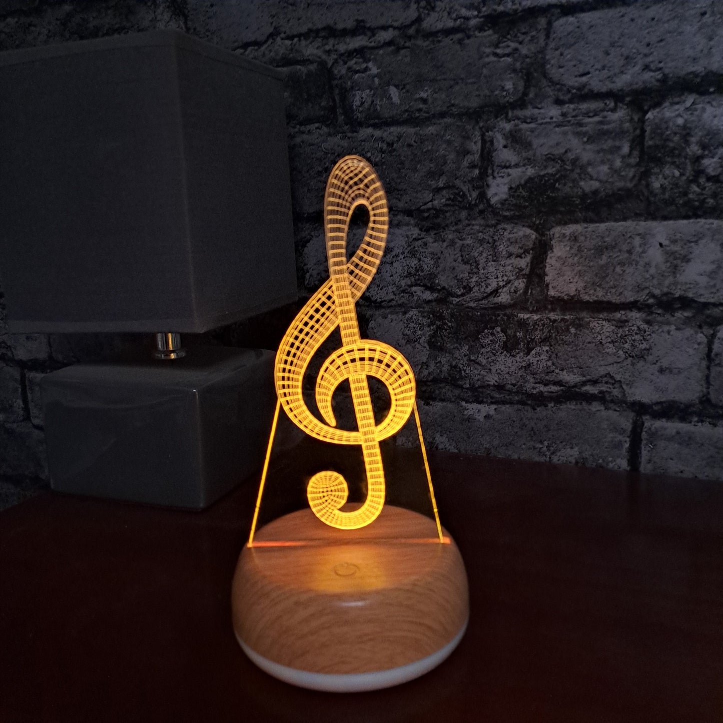 Treble Clef Music LED Lamp Night LightÂ  Night Light Stock Car & Banger Toy Tracks