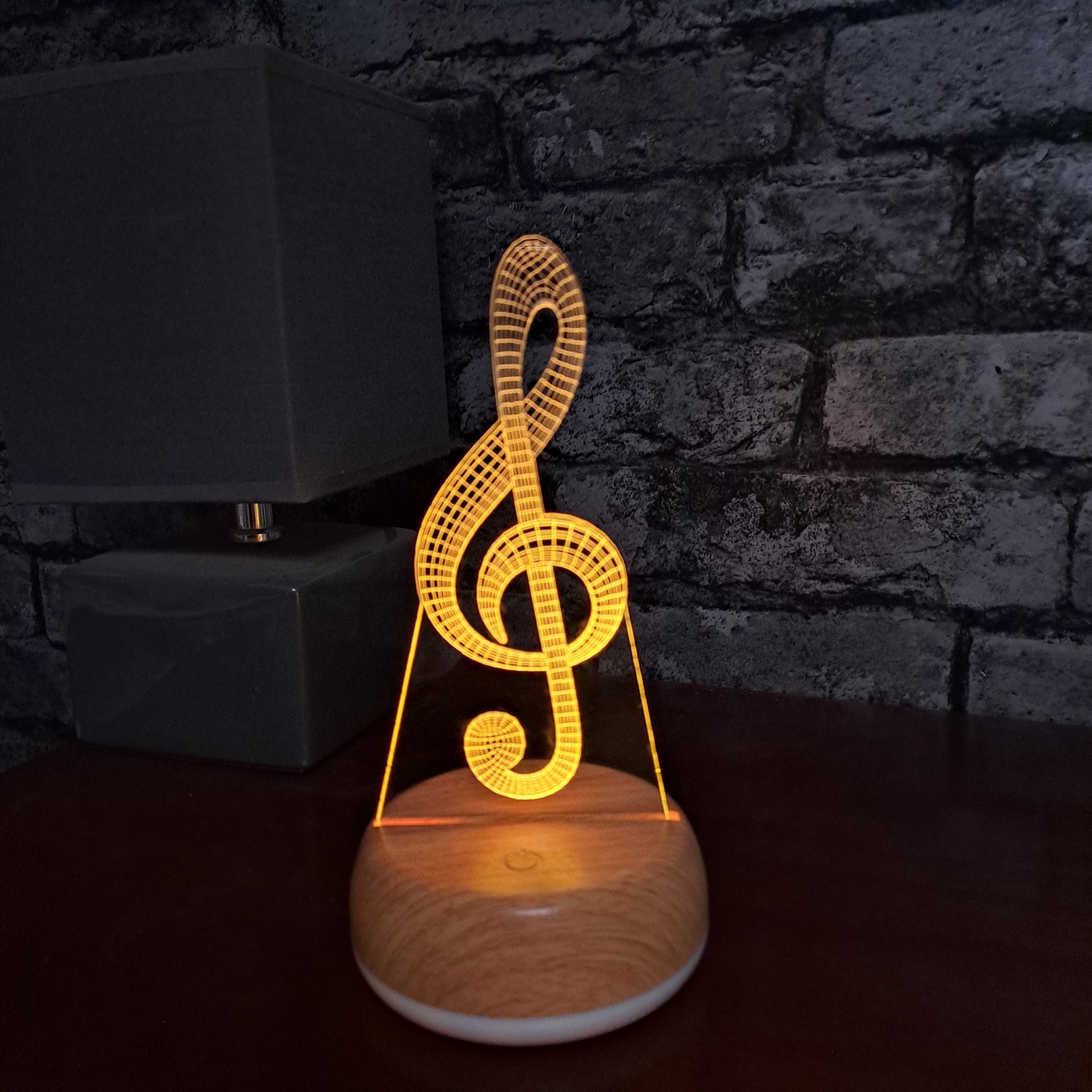 Treble Clef Music LED Lamp Night LightÂ  Night Light Stock Car & Banger Toy Tracks